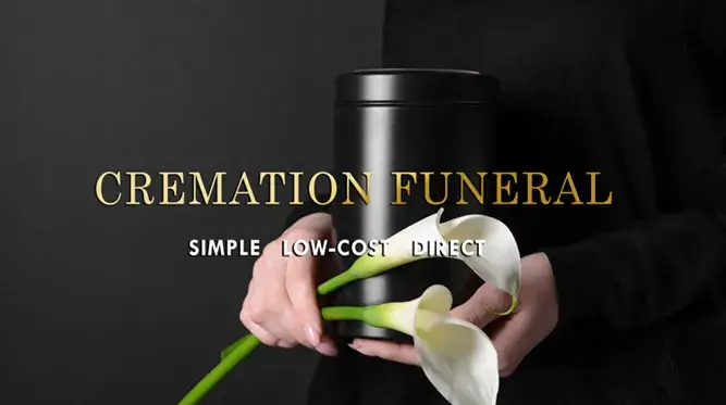 Direct cremation funeral